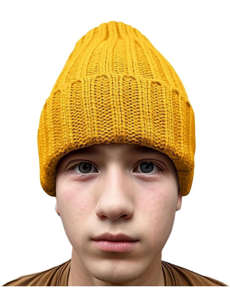 Sustainable Cable Knit, Winter Skull Beanies for Men & Women  display picture 2