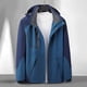 thumbnail image 5 of Sudaderas informales para hombre, camisetas atléticas simples de manga larga, chaqueta fina de una sola capa, ropa holgada para uso diario, 5 of 5