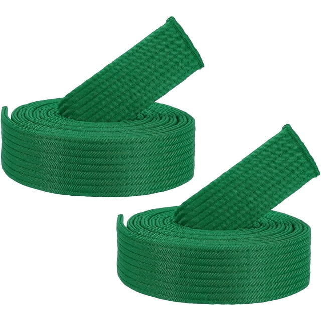 Taekwondo Colored Ranking Belts, Polyester Martial Arts Judo Karate Belt for Coach Teaching Practice