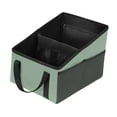 thumbnail image 2 of Organizador plegable para maletero de coche, multiusos, con cinturón y 4 portavasos para SUV. Verde, 2 of 9