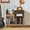Record Player Stand, variant on Weselon Record Storage Cabinet with Power Outlet,Record Player Stand,Record Player Table Holds up to 250 Albums,Turntable Stand Display Shelf with Wood Legs for Living Room Bedroom,Walnut Brown