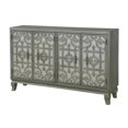 thumbnail image 1 of Coast To Coast 13675 Four Door Credenza in Danube Silver Grey, 1 of 1