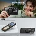 thumbnail image 6 of ESR iPhone 15 Pro Case with Stand MagSafe, Military-Grade Drop Proof with 9H+ Tempered Glass Screen Protector, Black, 6 of 8
