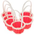thumbnail image 4 of MasteelfCA 6Pcs Mini Woven Baskets with Handles Plastic Flower Basket Party Favors Containers, 4 of 8