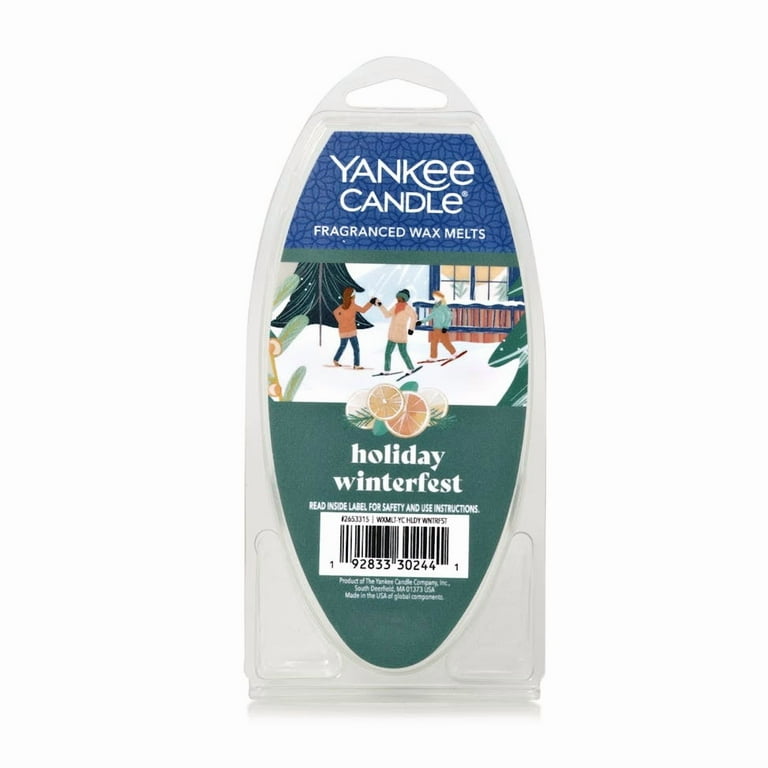 Yankee Candle Holiday Winterfest Fragranced Wax Melts, 6 Wax