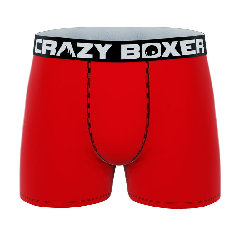 CRAZYBOXER Garfield Basketball And Money; Men's Boxer Briefs, 3-Pack 