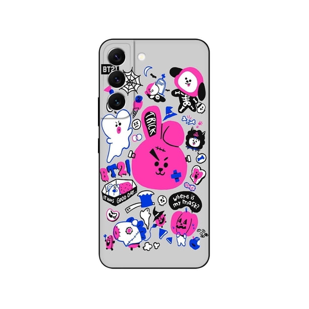 Para Samsung Galaxy S22 Plus Ultra S22 5G A13 4G LTE 5G Funda Para Teléfono Trasera De Silicona Suave Negro Tpu Bts bangtan boys Fake love yourself DNA