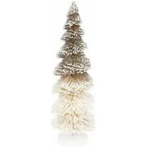 Christmas Tree Artificial Silver Ombre 15"