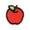Apple Segment Patch, variant on 12 pieces 2" Custom Activity Scouts Applique Fun Patches - Raspberry Segment Patch