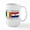 White, variant on CafePress - Irish Croatian Flags Large Mug - 15 oz Ceramic Large White Novelty Mug