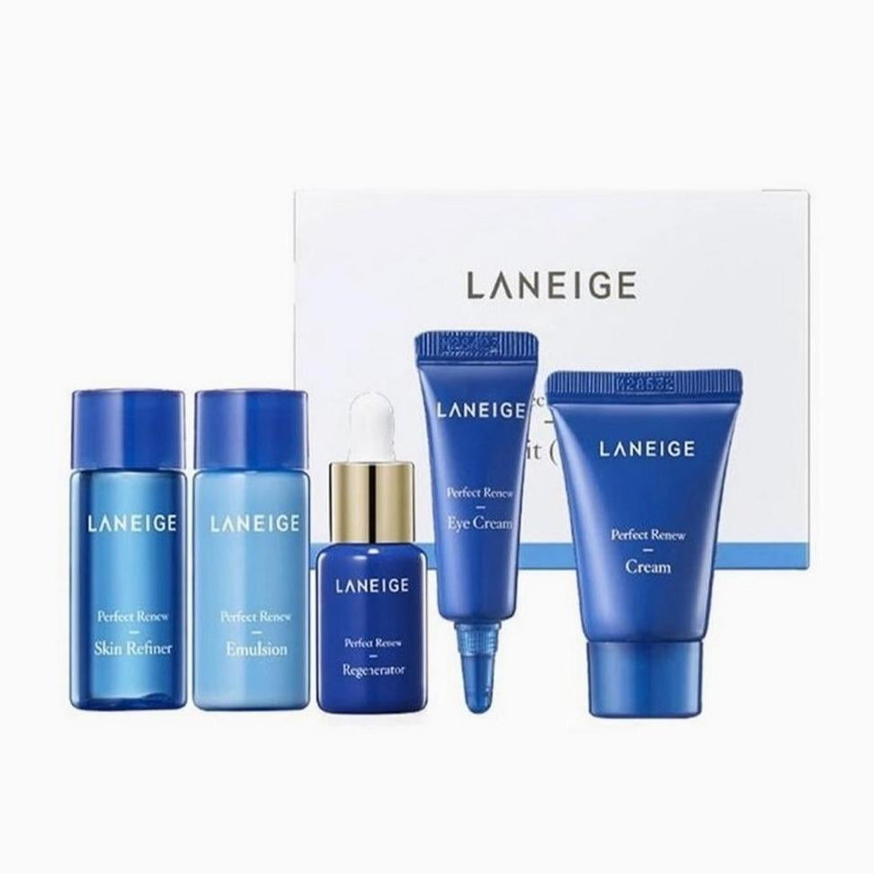 Laneige Perfect Renew Trial Kit 5 Items Walmart Com Walmart Com