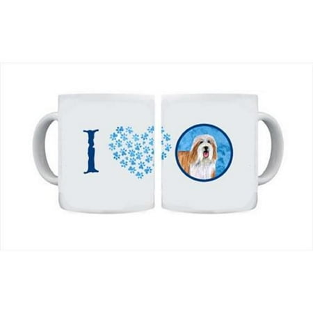 Bearded Collie Dishwasher Safe Microwavable Ceramic Coffee Mug 15 ounce