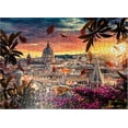 thumbnail image 1 of Beautiful Sunset in Rome at Dusk — Premium 500-Piece Jigsaw Puzzle (Adults Only),500 Pieces, 1 of 5