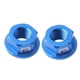 thumbnail image 2 of Tuercas de Bujes de Bicicleta Sunnimix Paquete de 2 M8 Eje Trasero Azul, 2 of 8