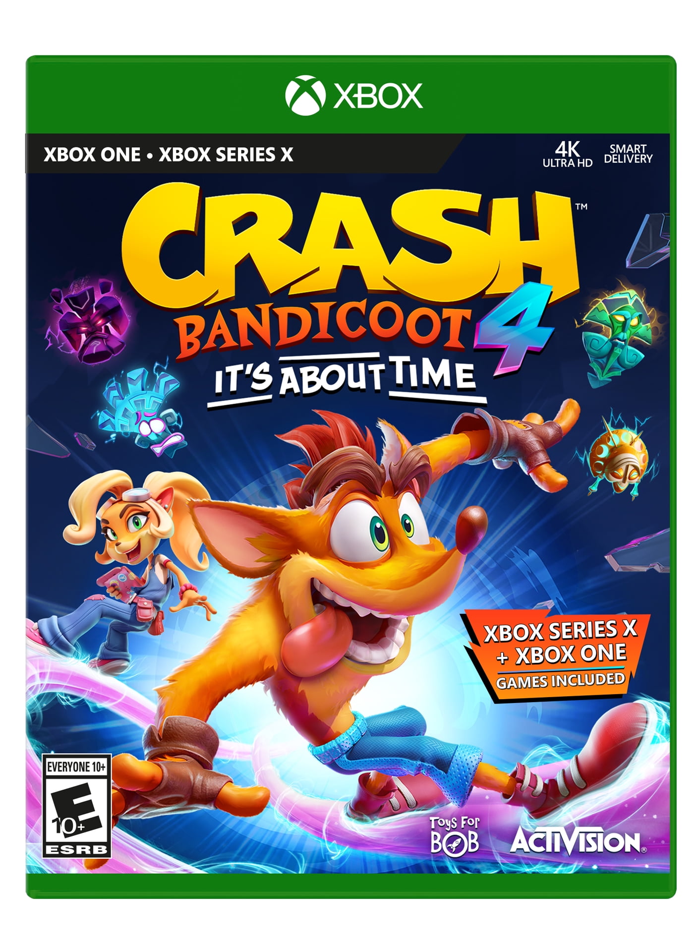 aansluiten vaak Eigen Crash Bandicoot 4: It's About Time - Xbox One, Xbox Series X - Walmart.com