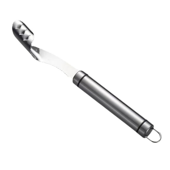 Topukaiba Pepper Corer 304 Stainless Steel Green Pepper Seeding Remover Artifact Digging Pepper Core Removal Household Bitter Melon Core Removal Gadget Silver Free Size