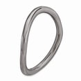 thumbnail image 3 of Sterling Silver Stackable Expressions Polished Black-plated Wave Ring - Size 10, 3 of 3