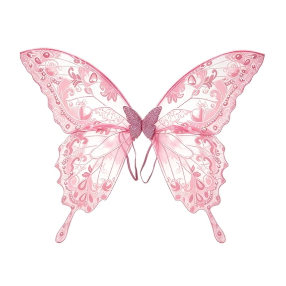 Halloween Fairy Wings, Multi-Color Props, Party Dress-Up Set, Transforms Costume Look and Adds Magical Flair for Themed Balls, Masquerade Nights and Cosplay Events.