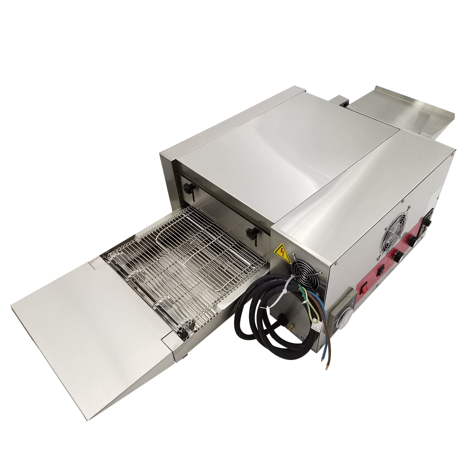 12" Belt Countertop Conveyor Pizza Oven Commercial Baking Electric Oven Chain Type 220V 1PH
