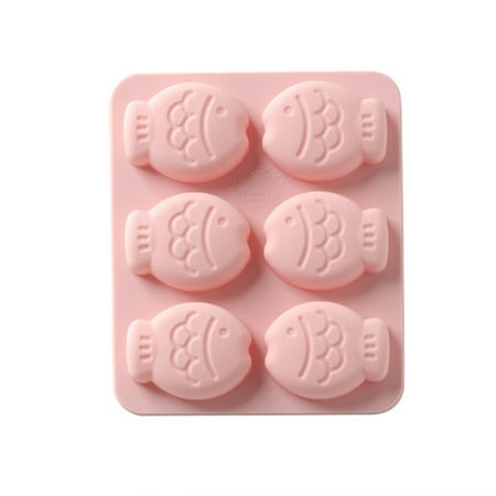 

Transfer Sheets for Chocolate Candy Candy Melts And Chocolate Cake Cookie 6 Cavity Silicone Baking Molds For Candy Cake Chocolate Covered Sandwich Cookies Handmade Resin Small Cake Pans for Air Fryer