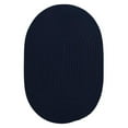 thumbnail image 1 of Colonial Mills Rug BR52R096X096 Boca Raton - Navy 8 ft. round Braided Rug, 1 of 1