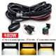thumbnail image 3 of Equipo de la haz de cables de la barra ligera del LED, haz de cables universal de 480W 2 AWG 14 LED LED, 3 of 8