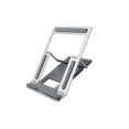 thumbnail image 3 of Folding Adjustable Aluminum Alloy Desktop Laptop Stand Holder Mount for iPad / Tablet / Laptop / Notebook, 3 of 3