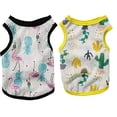 thumbnail image 1 of Paquete de 2 camisas de enfriamiento para perros, chaleco transpirable de enfriamiento instantáneo para perros, ligero para ropa de verano para perros, 1 of 6