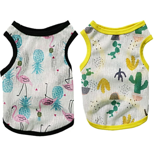 Paquete de 2 camisas de enfriamiento para perros, chaleco transpirable de enfriamiento instantáneo para perros, ligero para ropa de verano para perros