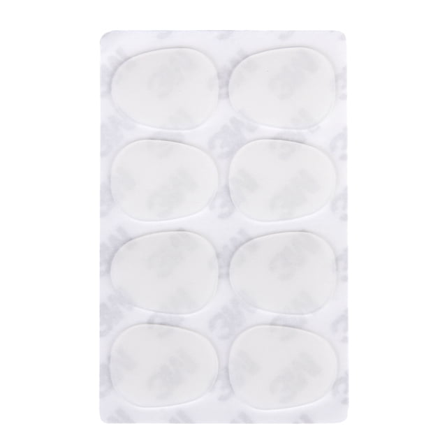 8pcs Alto / Tenor Saxofón Saxofón Boquilla Parches Almohadones Cojines 0.8mm Claro Sunnimix Boquilla