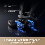 DREAME H14 Pro Wet Dry Vacuum Cleaner, 180° Lie-Flat Vacuum Mop, 140°F Washing and Fast Hot Air Drying, Powerful 18kPa Suction Floor Cleaner Machine, Easy GlideWheel Movement, Smart App Control