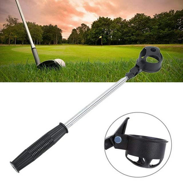 Visland Golf Ball Retriever, Ball Retriever Tool Golf, Telescopic Golf Ball Retriever for Water, Stainless Golf Ball Grabbers for Picker Golf Ball