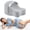 Gray, variant on AMTPM Knee Pillow - Side Sleeper Support for Thighs & Knees, Relieves Sciatica, Back, Hips & Joint Pain (Leg Pillow)