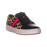 Womens Michael by Michael Kors Irving Stripe Lace Up Sneakers, Natural, 9.5 US