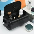 thumbnail image 5 of Large Capacity PU Leather Toiletry Bag - Multi-Functional for Cosmetics & Toiletries, Customizable & Lightweight, 5 of 5