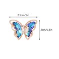 thumbnail image 2 of HOARBOEG Rhinestone Gradient Copper Insert Earrings Mother's Day Jewelry, 2 of 5