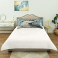 thumbnail image 6 of WOBOGO White Bear King Satin Pillowcase Soft Smooth Envelope Design Comfortable Bedding Essentials 20×26in, 6 of 9