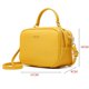 thumbnail image 2 of Bolso de hombro para teléfono celular, bolso de hombro de cuero para mujer, bolso bandolera con cremallera pequeña, bolso cruzado para mujer, bolso cruzado, gris Feliz Sencillez, 2 of 5