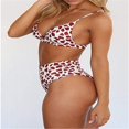 thumbnail image 3 of Maillot de Bain Léopard Triangle Deux Pièces Maillots de Bain, 3 of 7