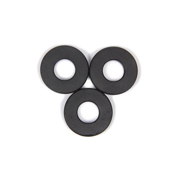 Meziere FPS437187 Torque Converter Shims, Black Oxide - Pack of 3