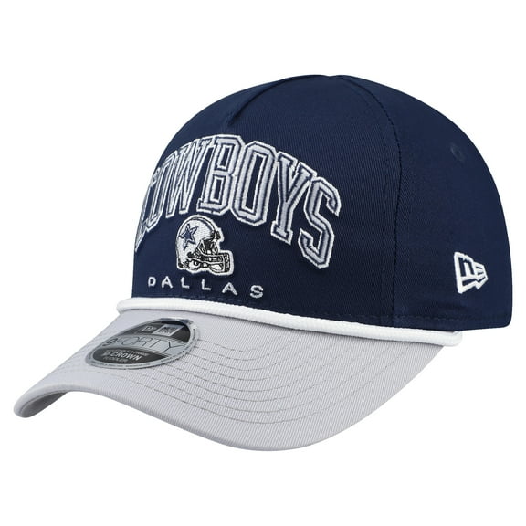 Toddler New Era Navy Dallas Cowboys Arch COOLERA 9FORTY A-Frame Adjustable Hat