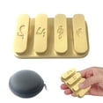 thumbnail image 4 of Visland Fidget Clicker Toy Pocket-sized Magnetic Alloy Piano Keys Creative Anti-Anxiety Sensory Toy Fingertip Fidget Slider Decompression Toy Small Gift, 4 of 10