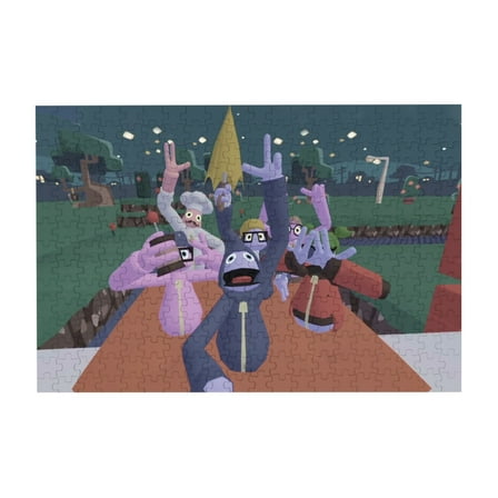 Yeeps Hide and Seek Wooden Picture Puzzle 300 Piece Jigsaw Puzzle for Adults Challenging Puzzle Game Gifts