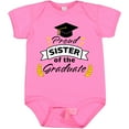 thumbnail image 3 of Inktastic Proud Sister of the Graduate-family Graduation Boys or Girls Baby Bodysuit, 3 of 5
