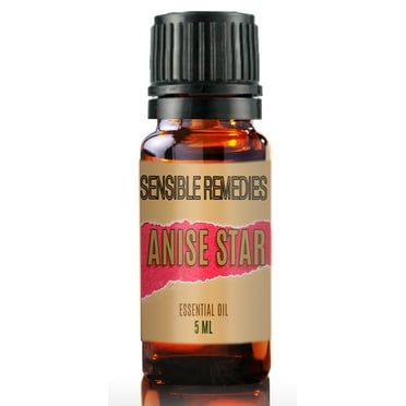 Sensible Remedies Anise Star 100% Pure Therapeutic Grade Essential Oil 5 mL (0.167 fl oz)