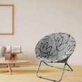 thumbnail image 3 of Round Saucer Chair Covers Washable Chair Slipcover Removable Protectors E, 3 of 8