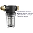 thumbnail image 4 of Garden Hose Filter For Pressure Washer Water Inlet, Sediment Inline Filter, 40 Mesh Screen, Extra 100 Mesh, 4 of 5