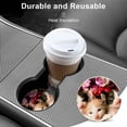 thumbnail image 5 of Car Coasters 6 Pack Stone Car Cup Holder Cat in The Basket Absorbent Drink Car Coaster Ceramic Set Small 2.56 inch Cup Coasters, 5 of 6