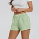 thumbnail image 1 of MKLEKYY Pantalones Cortos para Mujer, Lindos Pantalones Cortos de Pijama con Estampado de Cuadros Suaves y Botones En La Parte Delantera, Pantalones Cortos para Dormir, 1 of 4
