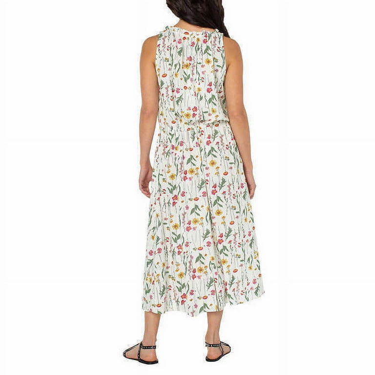 well worn women's linen blend dress Well Worn Ladies' Linen Blend Dress